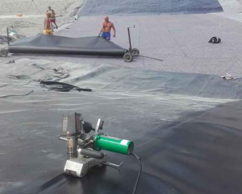 Svařování HDPE folií001 - kopie